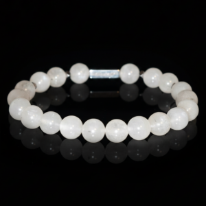 moonstone & hematite