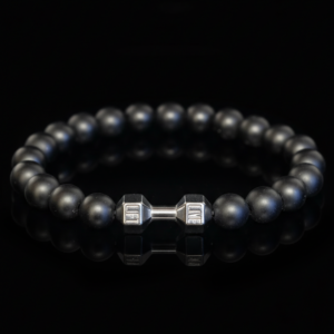 shungite stone dumbbell