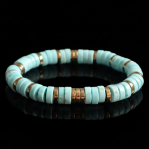 howlite & hematite